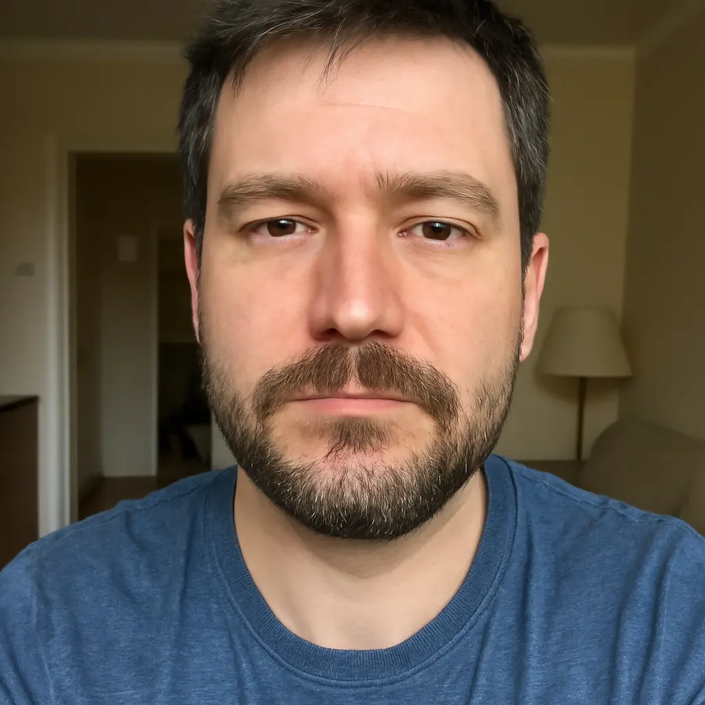 AI-generated fictional portrait